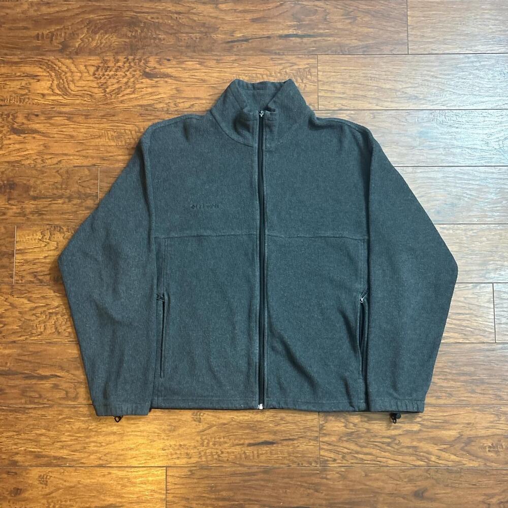 Columbia Men's Steens Mountain Full-Zip 2.0 Charcoal Fleece Jacket Size XL